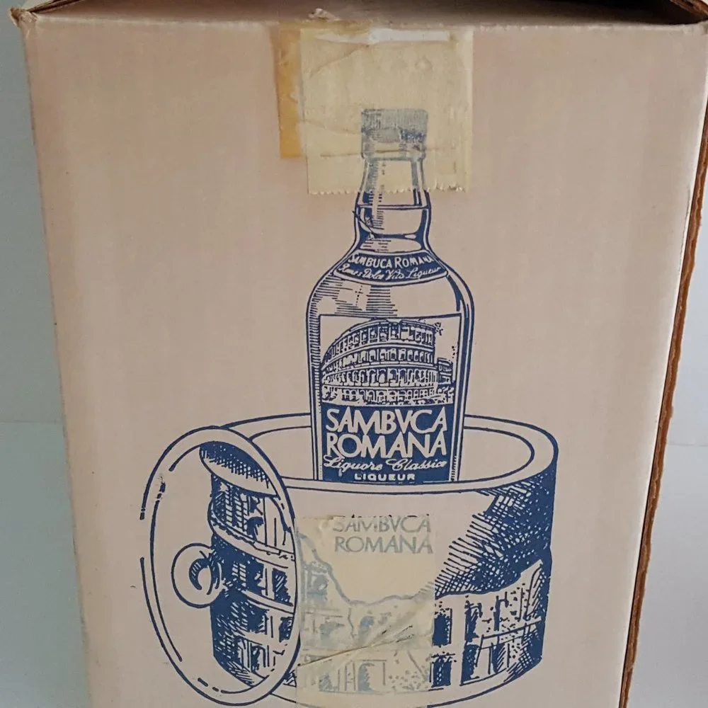 Ice Bucket Roman Colosseum Sambuca Romana Vintage Rare Unique*Read*